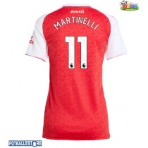 Arsenal Gabriel Martinelli #11 Hjemmedrakt Dame 2025-26 Kortermet